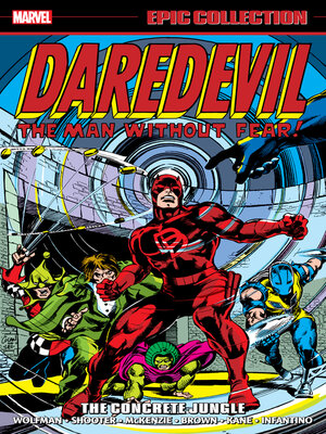 cover image of Daredevil Epic Collection: The Concrete Jungle